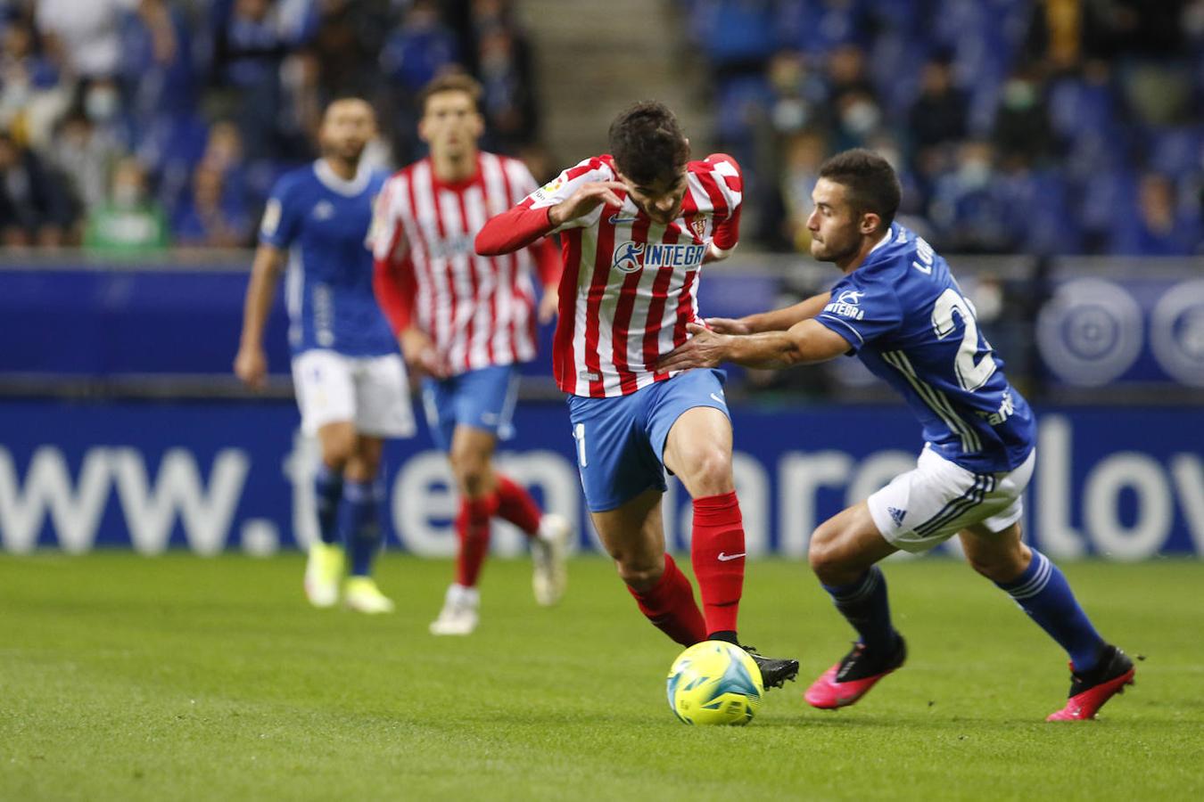 Oviedo y Sporting firman un empate con los goles de Lucas y Djuka. 