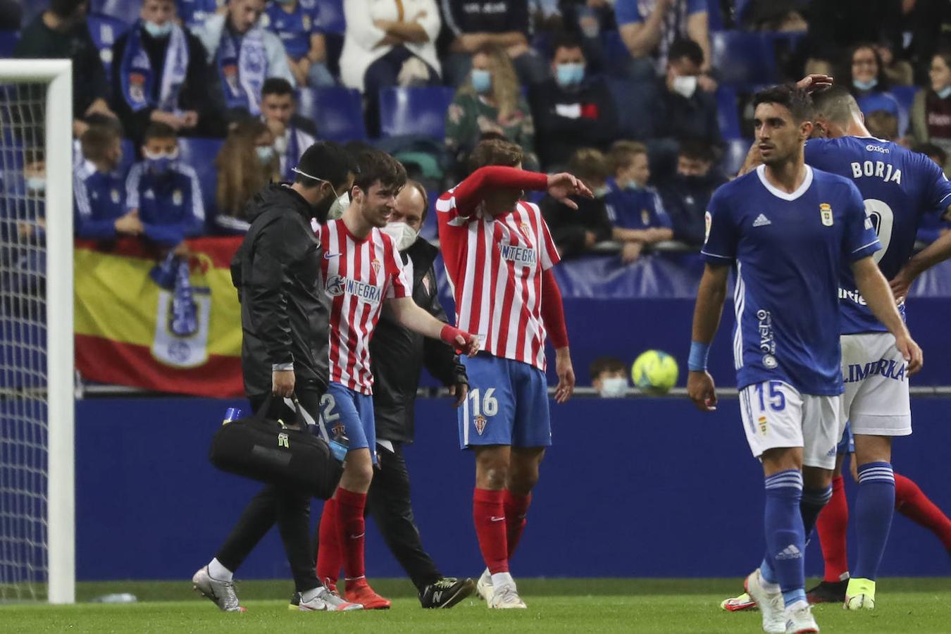 Oviedo y Sporting firman un empate con los goles de Lucas y Djuka. 