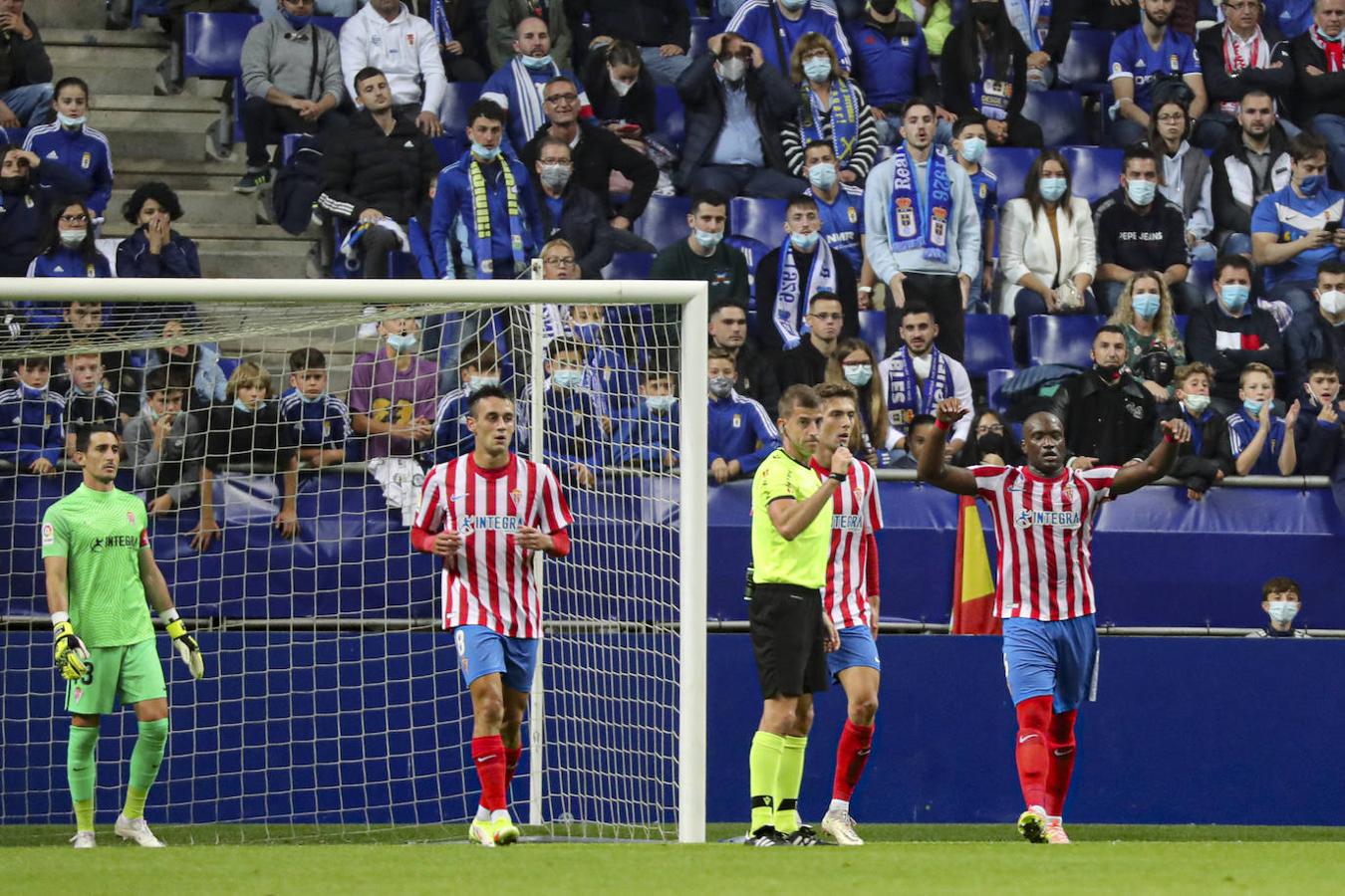 Oviedo y Sporting firman un empate con los goles de Lucas y Djuka. 