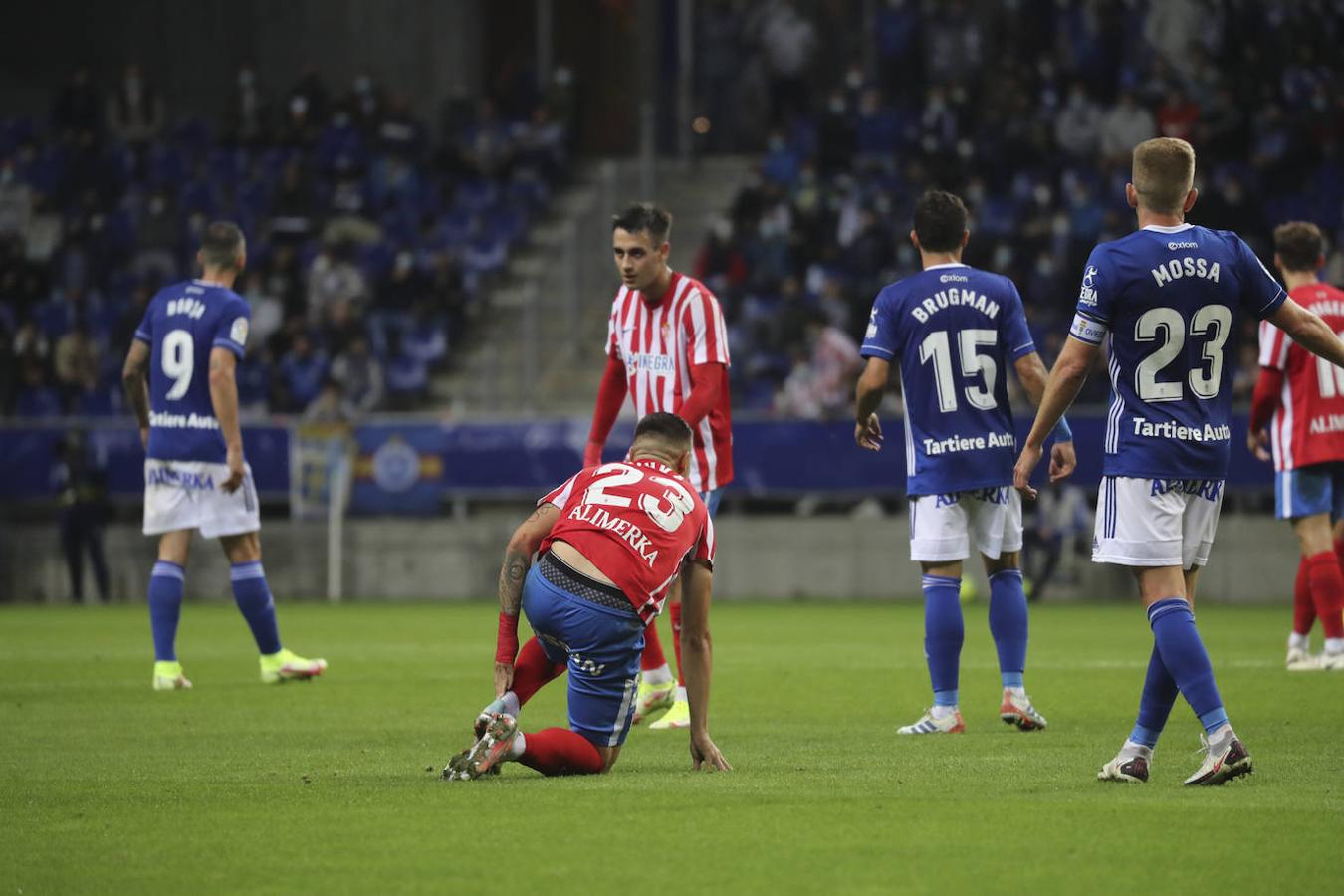 Oviedo y Sporting firman un empate con los goles de Lucas y Djuka. 
