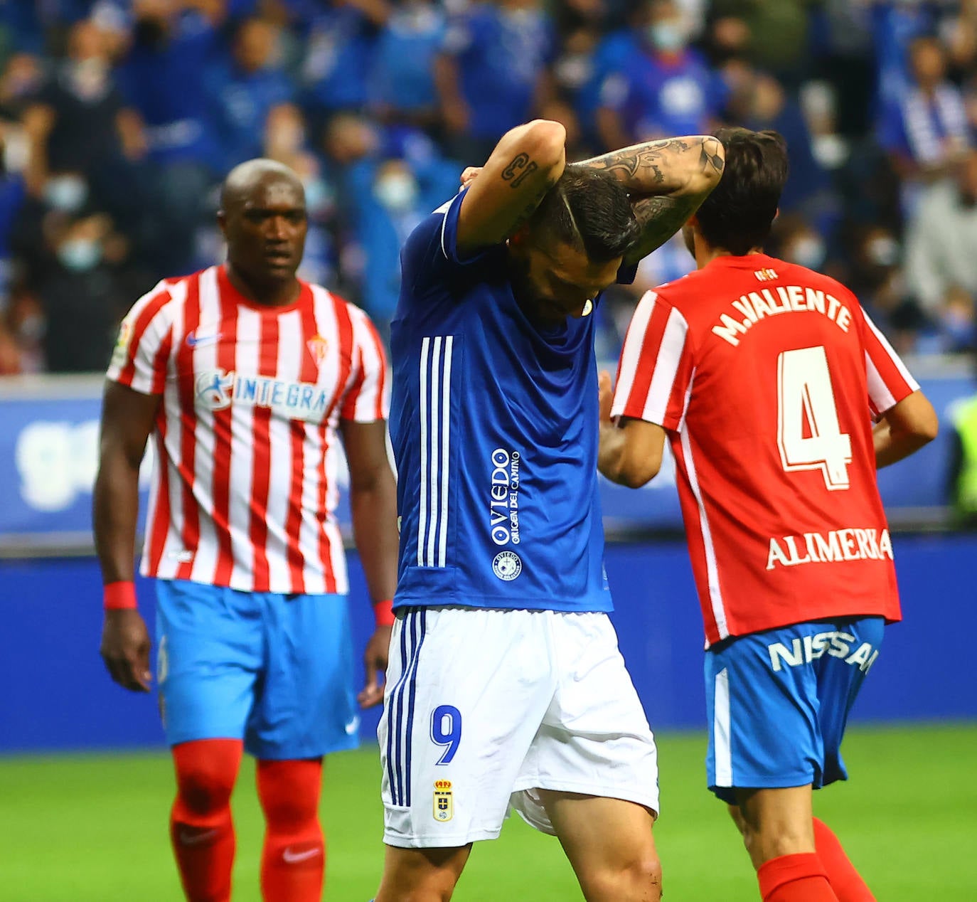 Oviedo y Sporting firman un empate con los goles de Lucas y Djuka. 