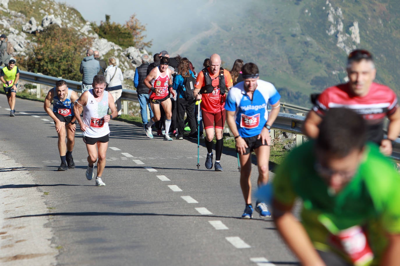 La pruebas era esperada con gran interés y así lo muestra la alta participación a la Subida a L'Angliru, que superó los 300 corredores y fue mayor que la última edición disputada en 2019. Luis Melero y Merche Palacios se adjudicaron la victoria 