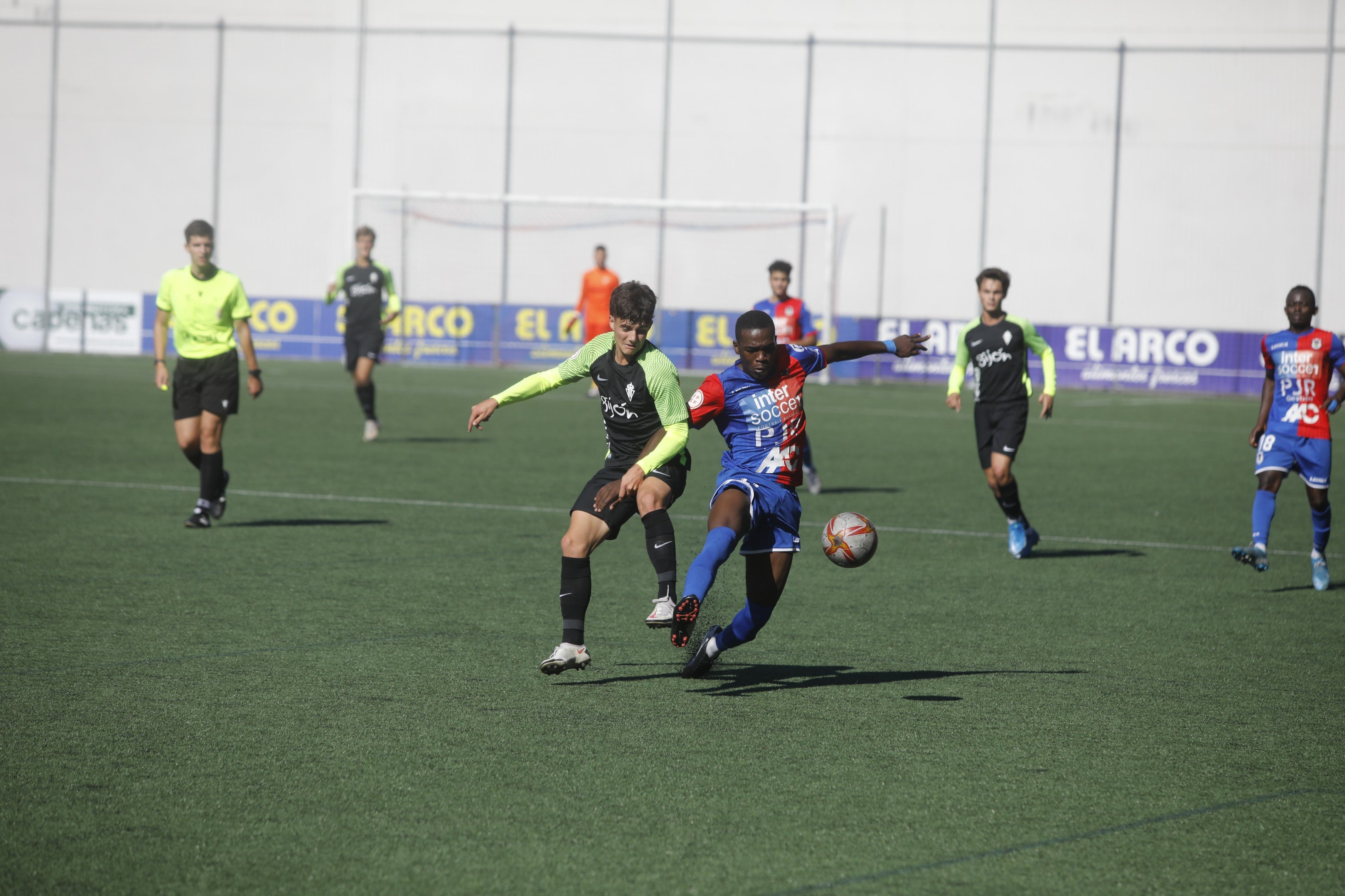 Fotos: Langreo B 2 - 1 Sporting B, en imágenes