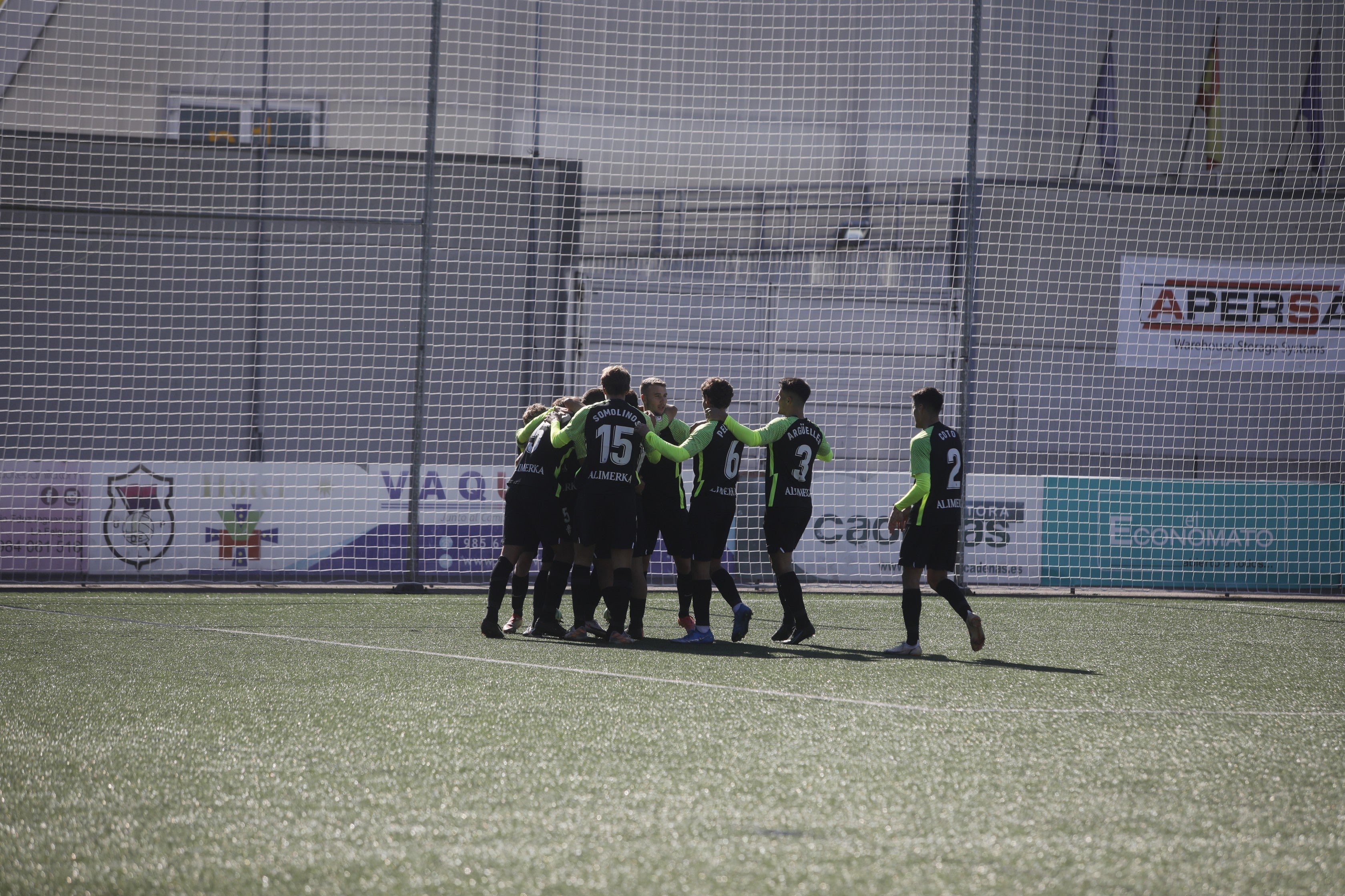 Fotos: Langreo B 2 - 1 Sporting B, en imágenes