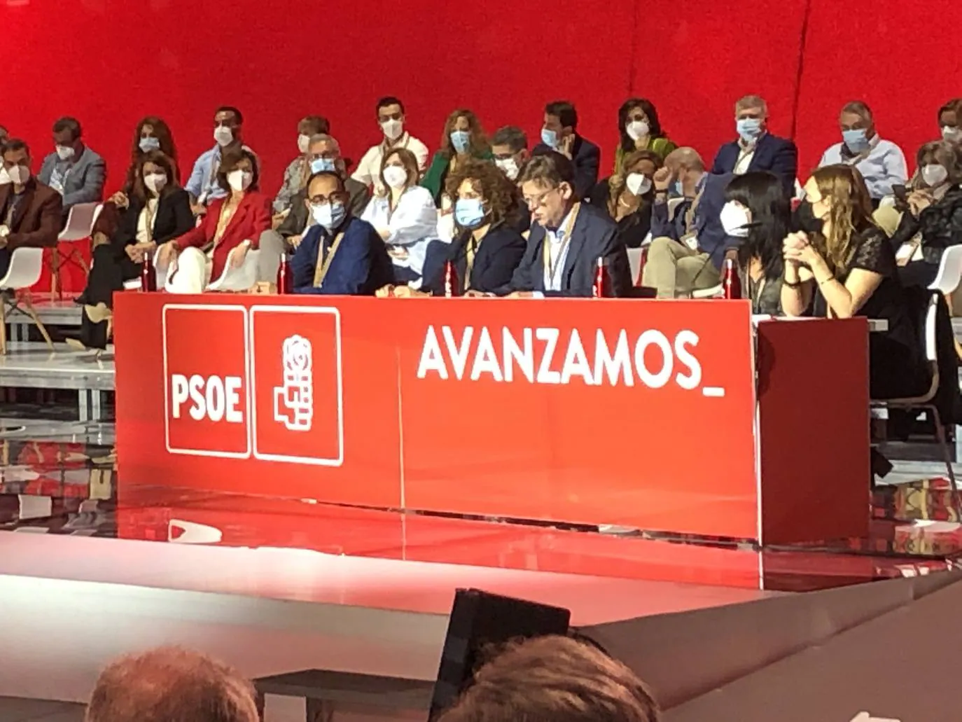 La asturiana Clara Sierra, en la mesa del Congreso Federal del PSOE