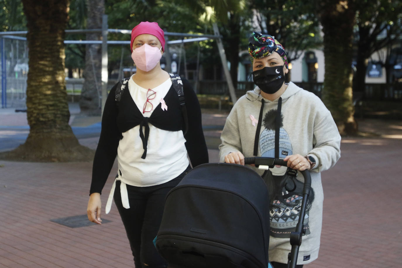María Jesús Estébanez y Ana Belén Sánchez. 