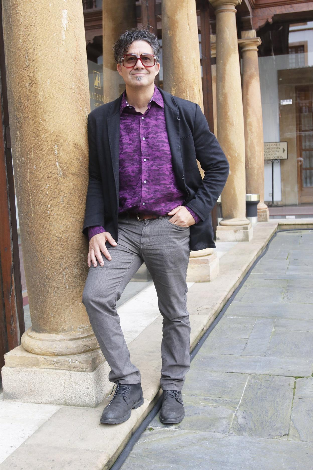 Derrick Rossi, en el Hotel de la Reconquista, con ganas de recoger esta tarde el galardón. 