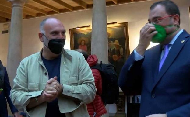 Vídeo | Así ha sido el encuentro entre José Andrés y Barbón: «Todos sabemos cuál es la cuenca buena»