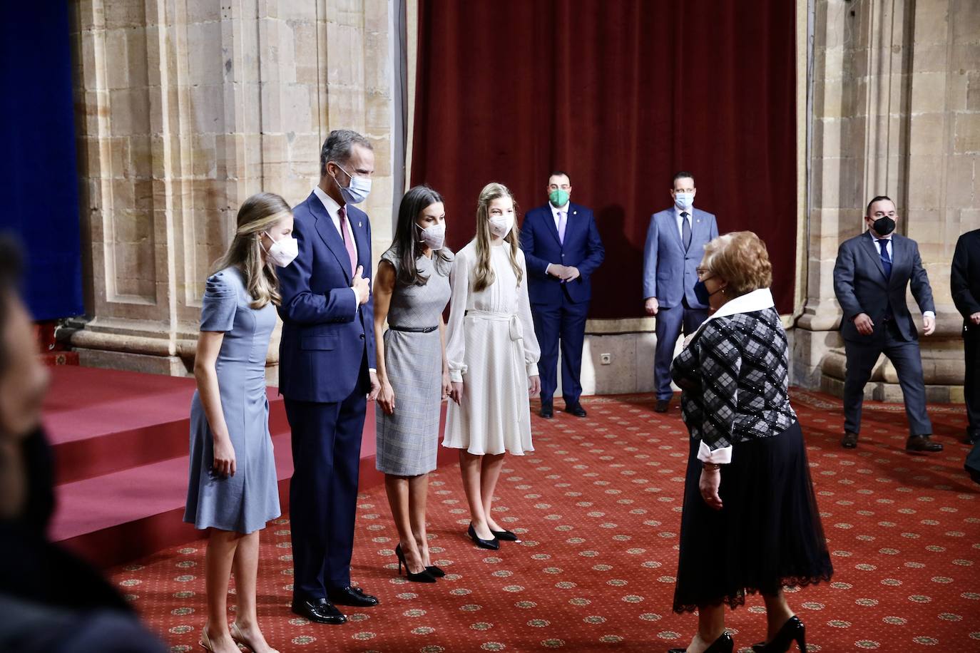 Fotos: El Hotel de la Reconquista, epicentro social en la mañana de los Premios Princesa de Asturias