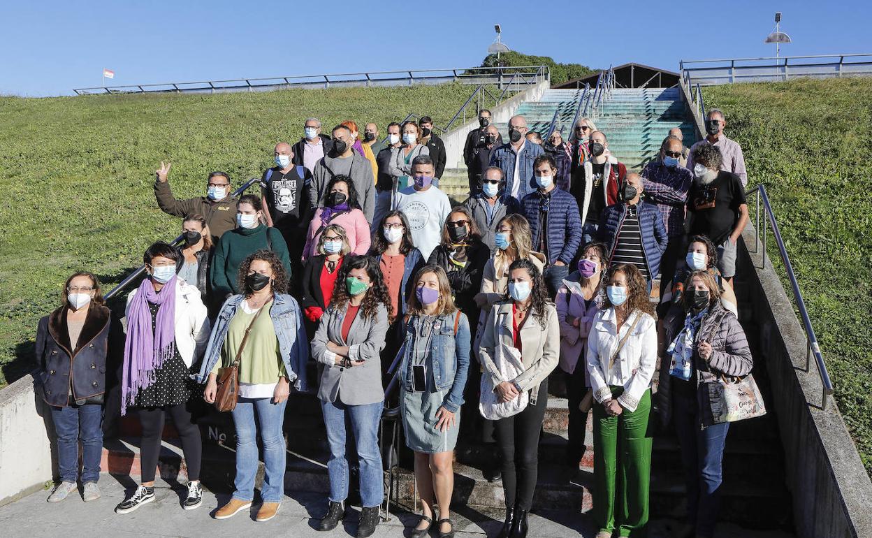 Presentación de la candidatura de Sofía Castañón a las primarias de Podemos