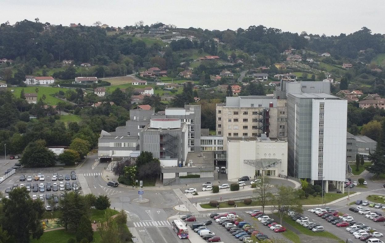 Actuales instalaciones del Hospital de Cabueñes. 