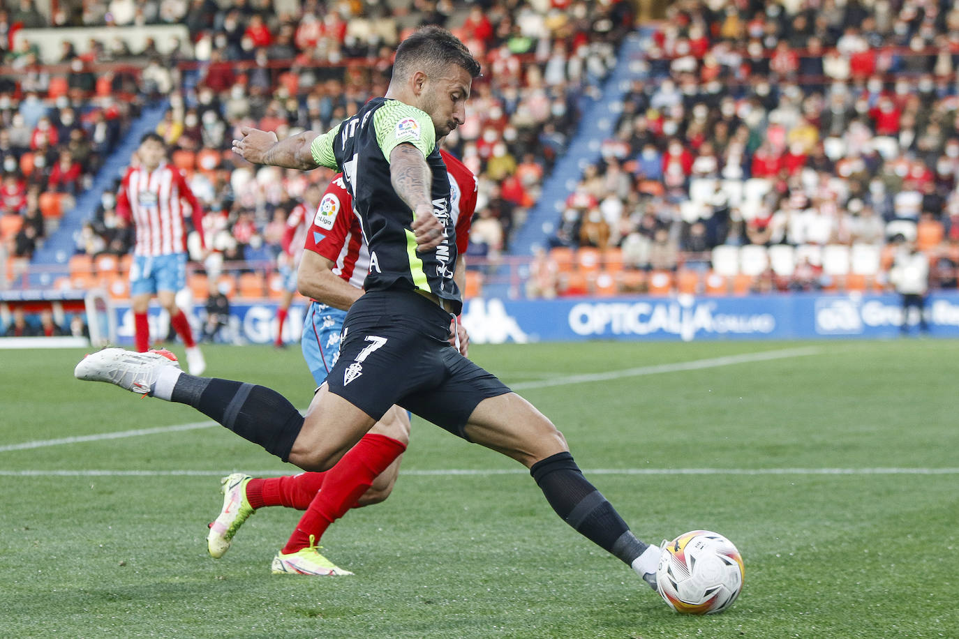 Fotos: Las mejores imágenes del Lugo - Sporting