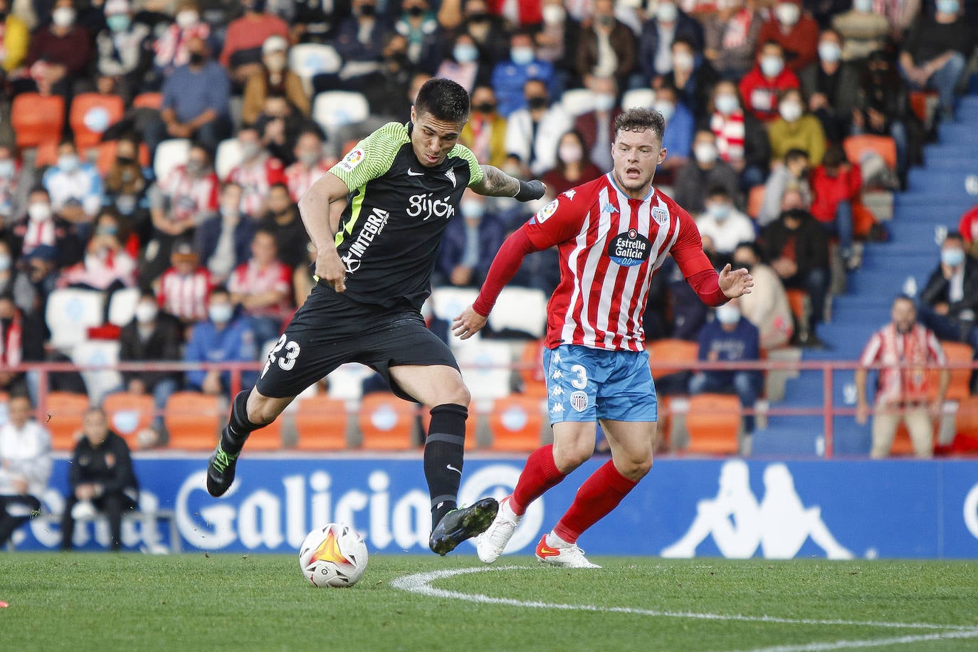 Fotos: Las mejores imágenes del Lugo - Sporting