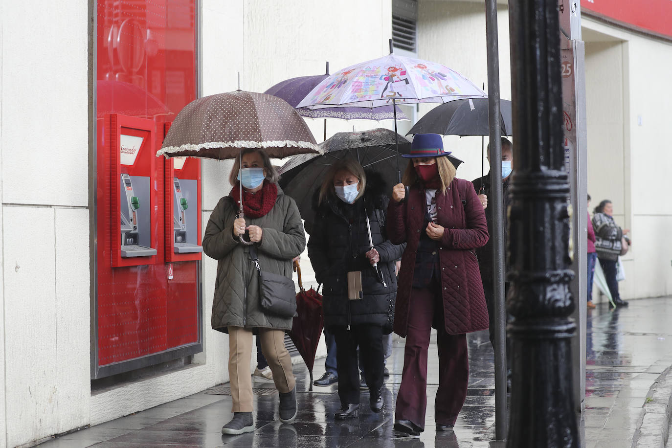 Fotos: La nieve y la lluvia, protagonistas en Asturias