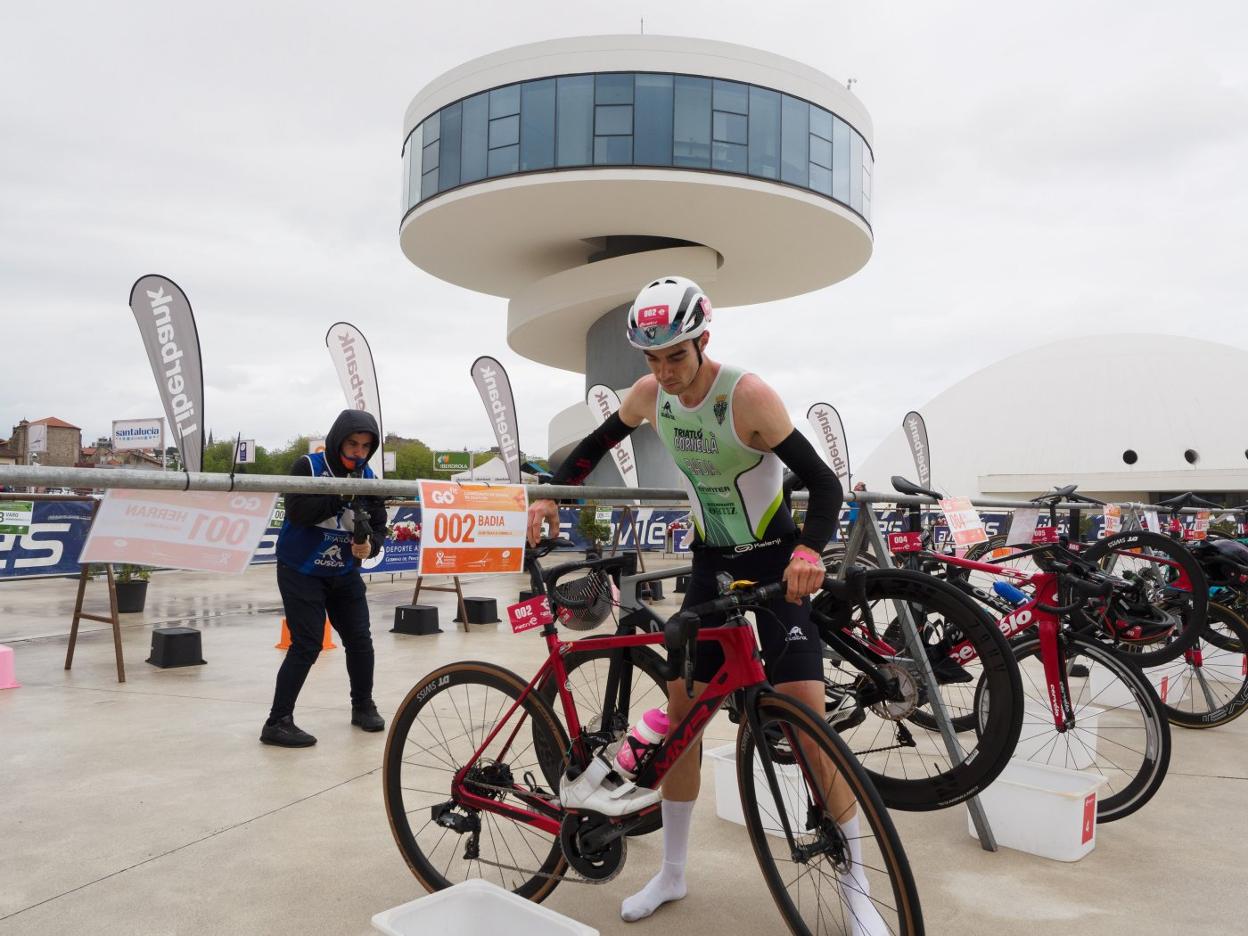 Un competidor, durante la transición de una prueba del Campeonato de España del año pasado. 