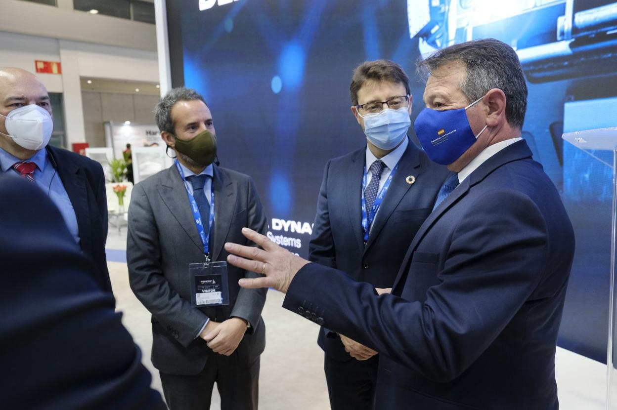 Juan Carlos Aguilera, Nacho Cuesta, Enrique Fernández y Juan Escriña. 