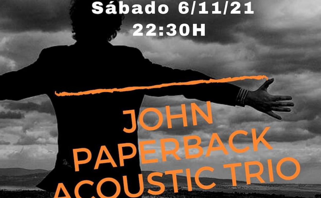La Terraza del Indio acogerá el programa 'Jazztardecer' y la actuación de John Paperback Acoustic Trío.