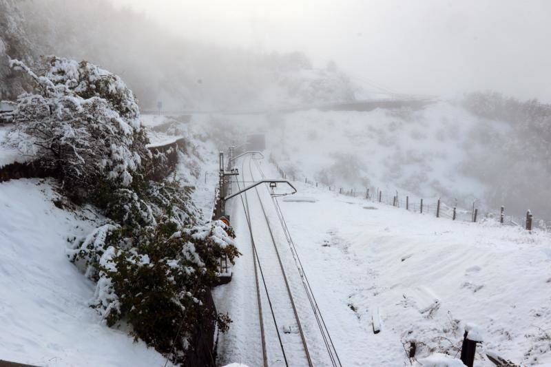 Fotos: Asturias, bajo la nieve