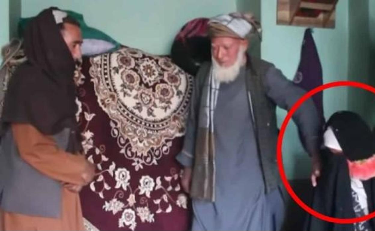 El momento en que Parwana fue vendida.