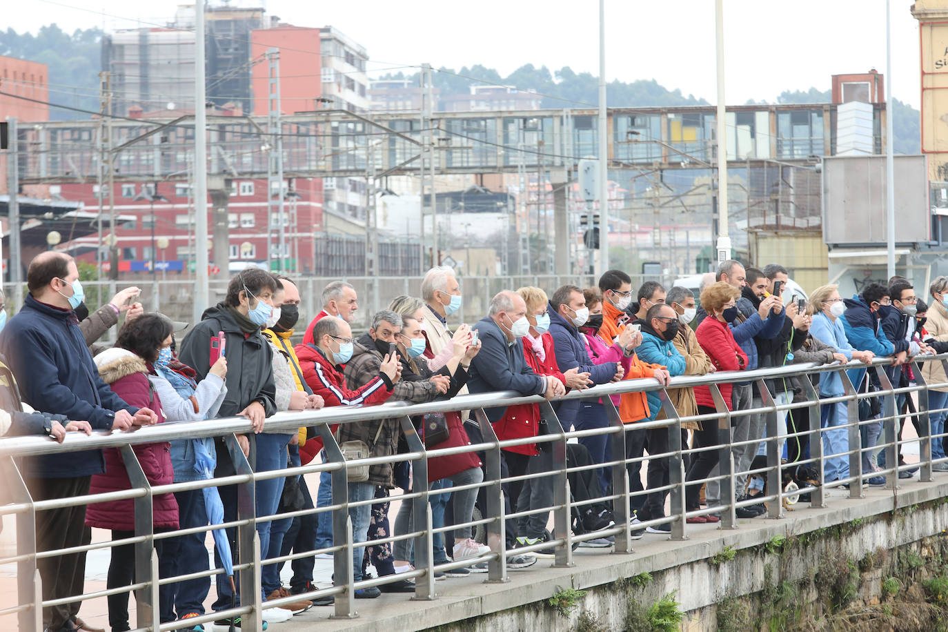 Fotos: Simulacro de rescate en la ría
