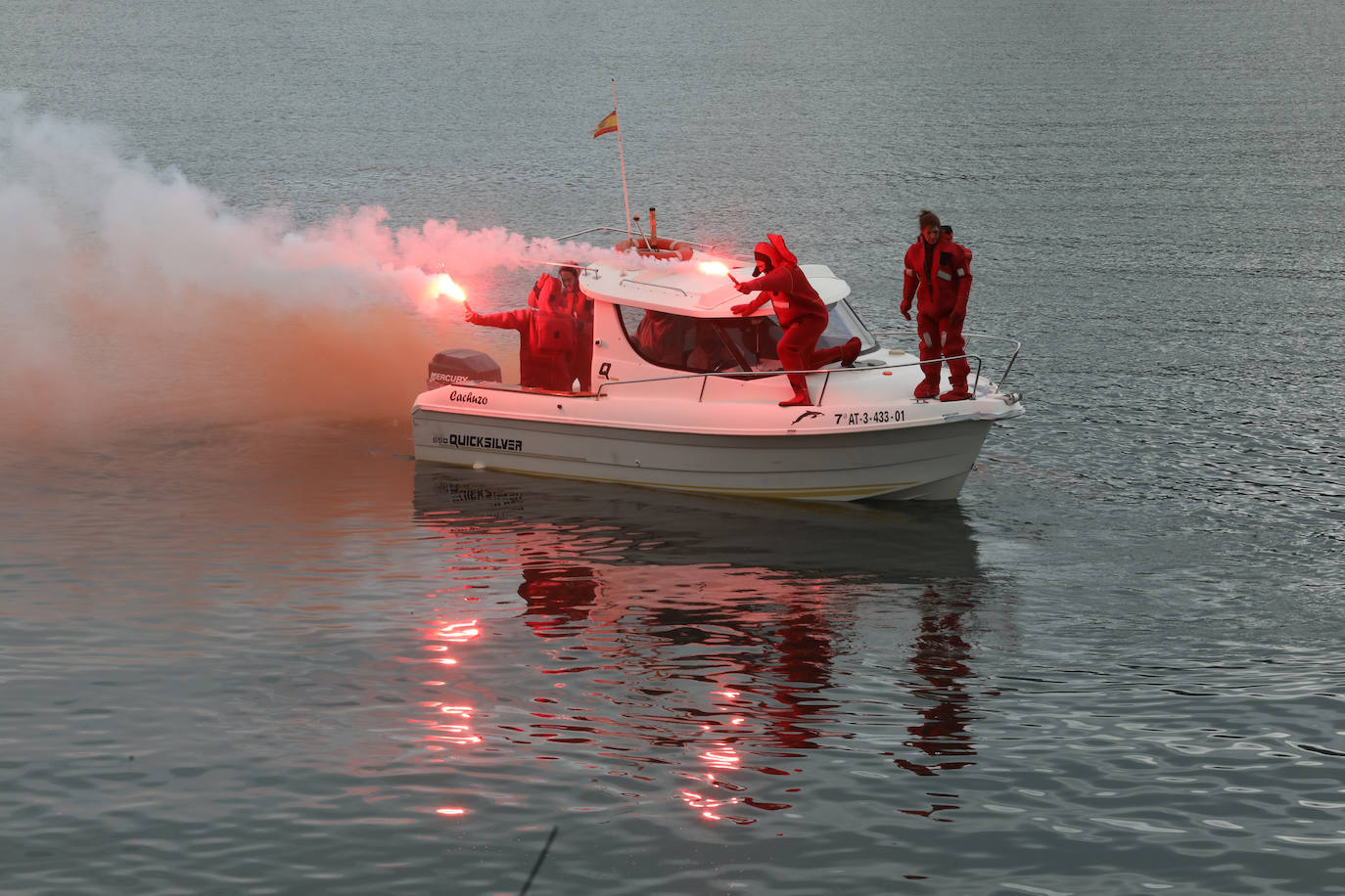 Fotos: Simulacro de rescate en la ría