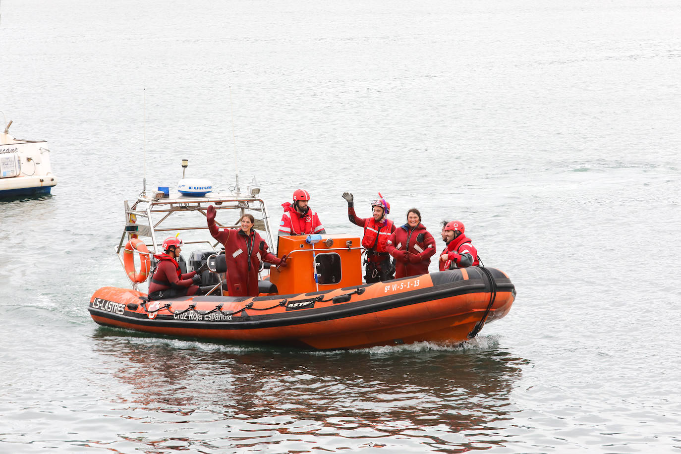 Fotos: Simulacro de rescate en la ría