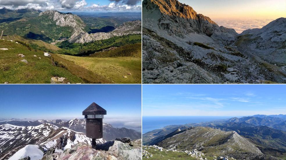 Grandes paisajes en la montaña asturiana