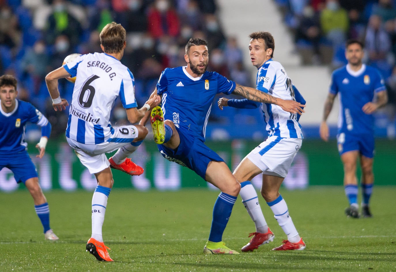 Fotos: Las mejores jugadas del Leganés - Real Oviedo