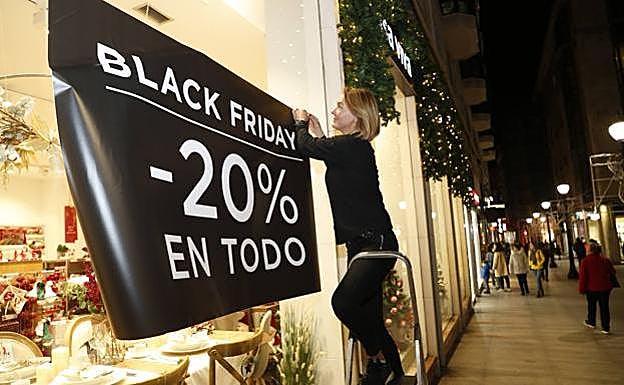 Las contrataciones en Asturias por el 'Black Friday' superarán en un 50% las cifras previas a la pandemia