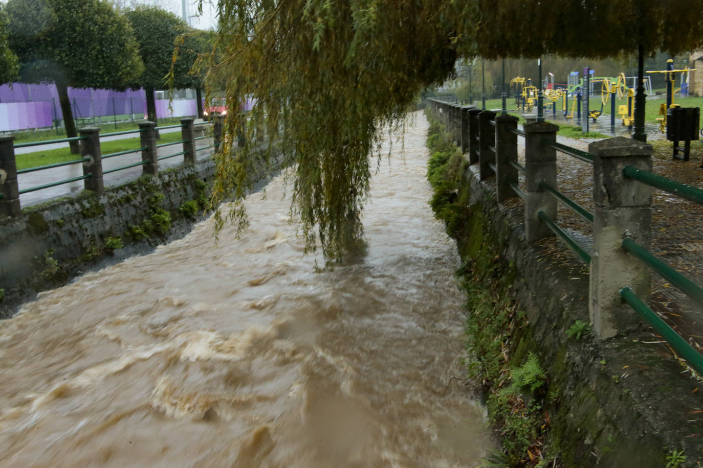 Las intensas lluvias y la nieve caída en los últimos días ha provocado importantes daños en buena parte de Asturias, principalmente en la zona oriental de la región donde, incluso, se ha tenido que evacuar a decenas de pacientes del hospital de Arriondas. Pero el agua también ha anegado otras áreas de Asturias 