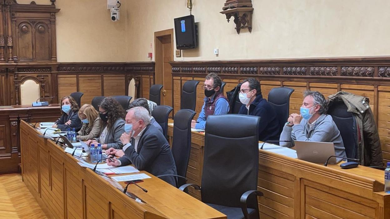 Aurelio Martín, durante su comparecencia presupuestaria. 