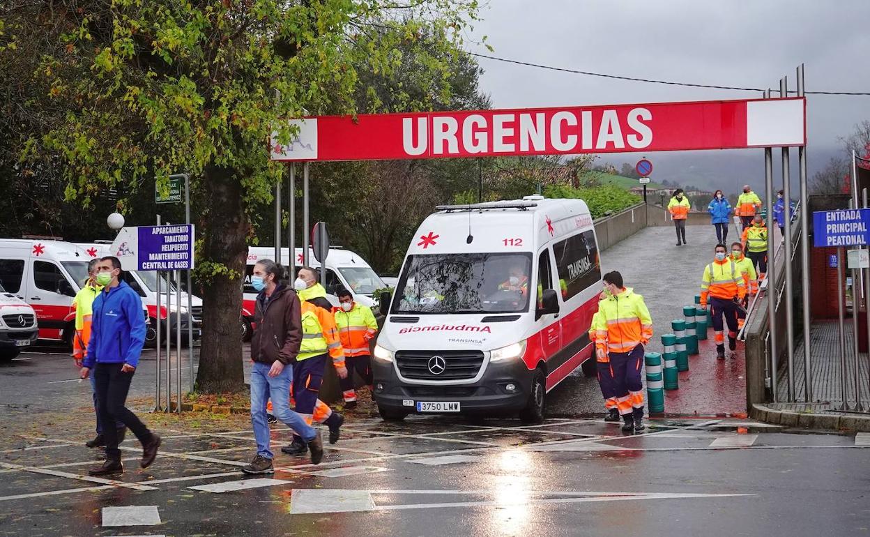 El hospital de Arriondas tuvo que ser evacuado 