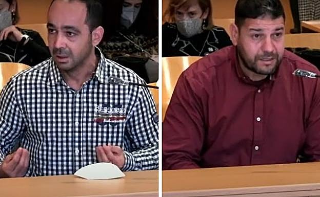 Los supuestos sicarios. 