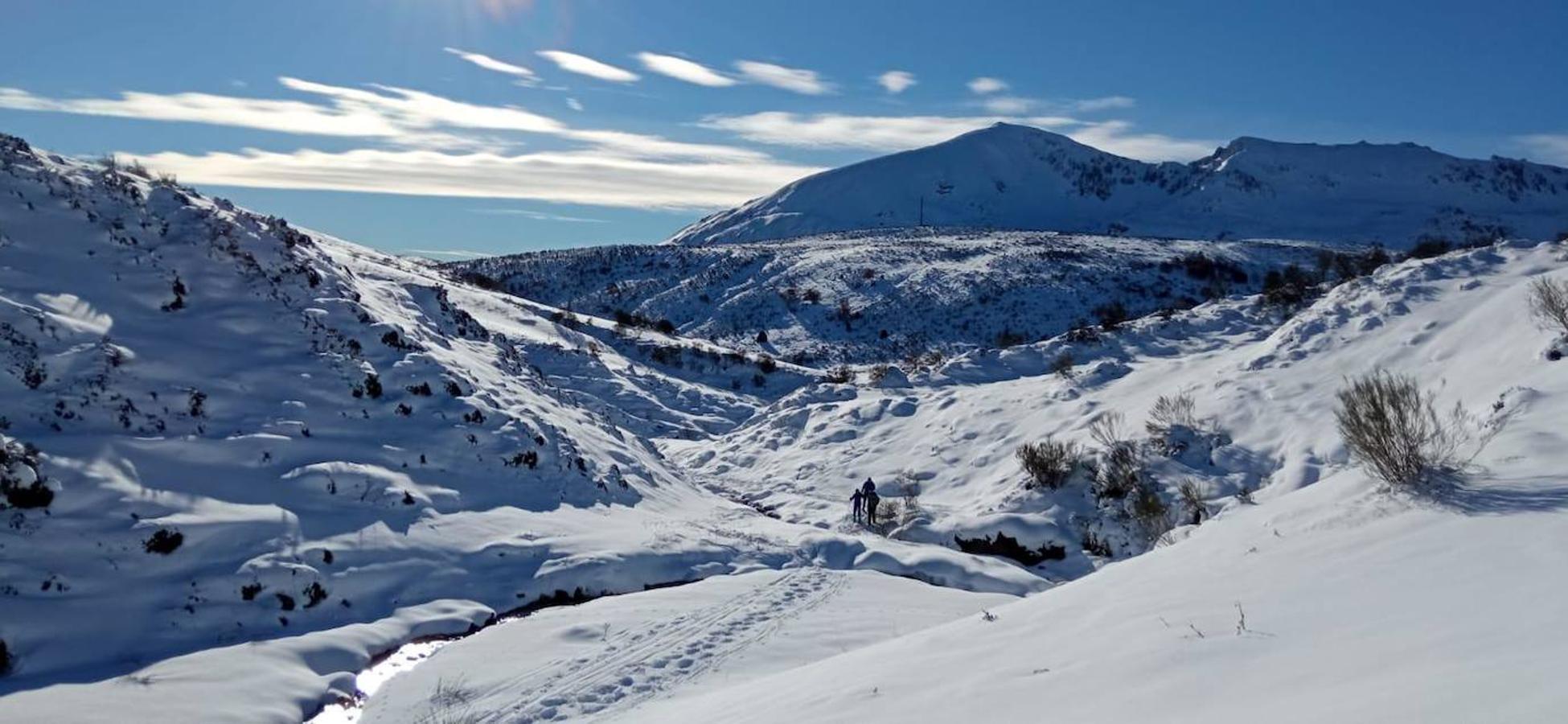 Paisaje nevado por los alrededores del Pico Torres.