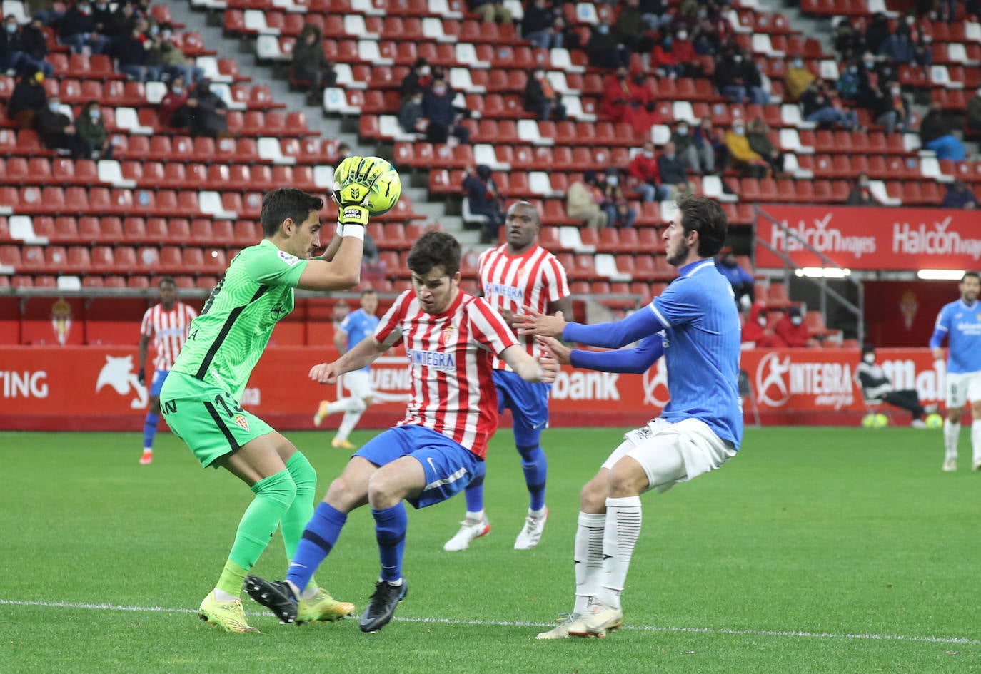 Fotos: Las mejores jugadas del Sporting - Fuenlabrada