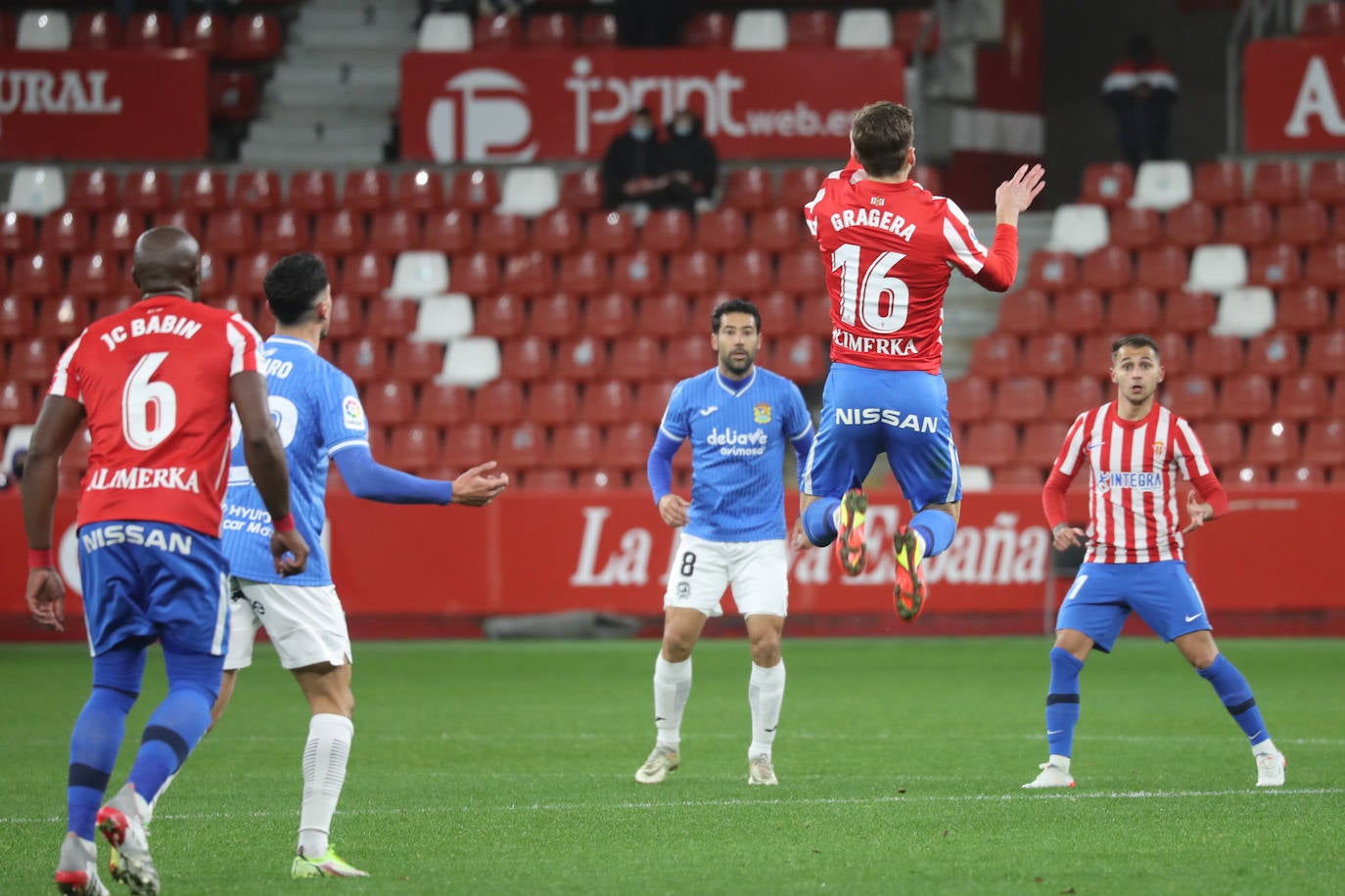 Fotos: Las mejores jugadas del Sporting - Fuenlabrada