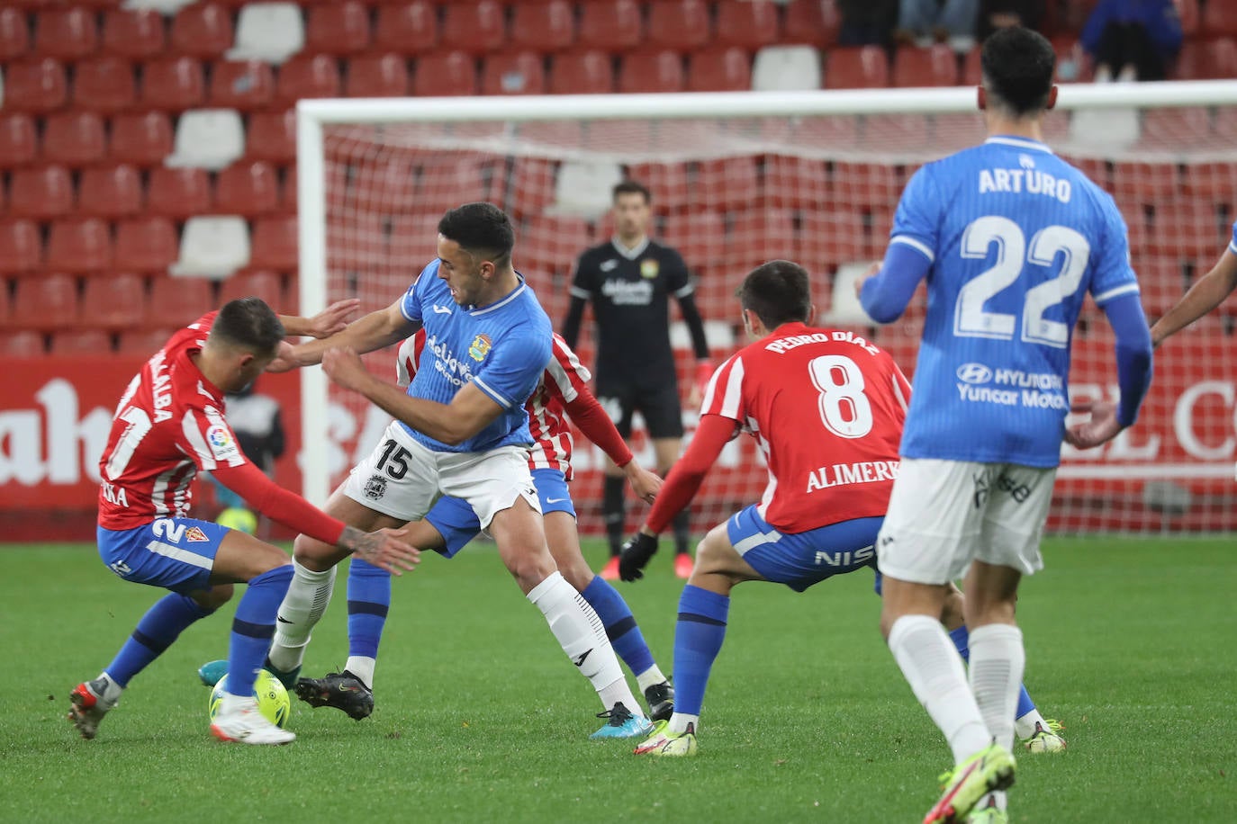 Fotos: Las mejores jugadas del Sporting - Fuenlabrada