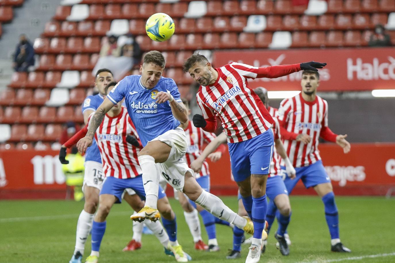 Fotos: Las mejores jugadas del Sporting - Fuenlabrada