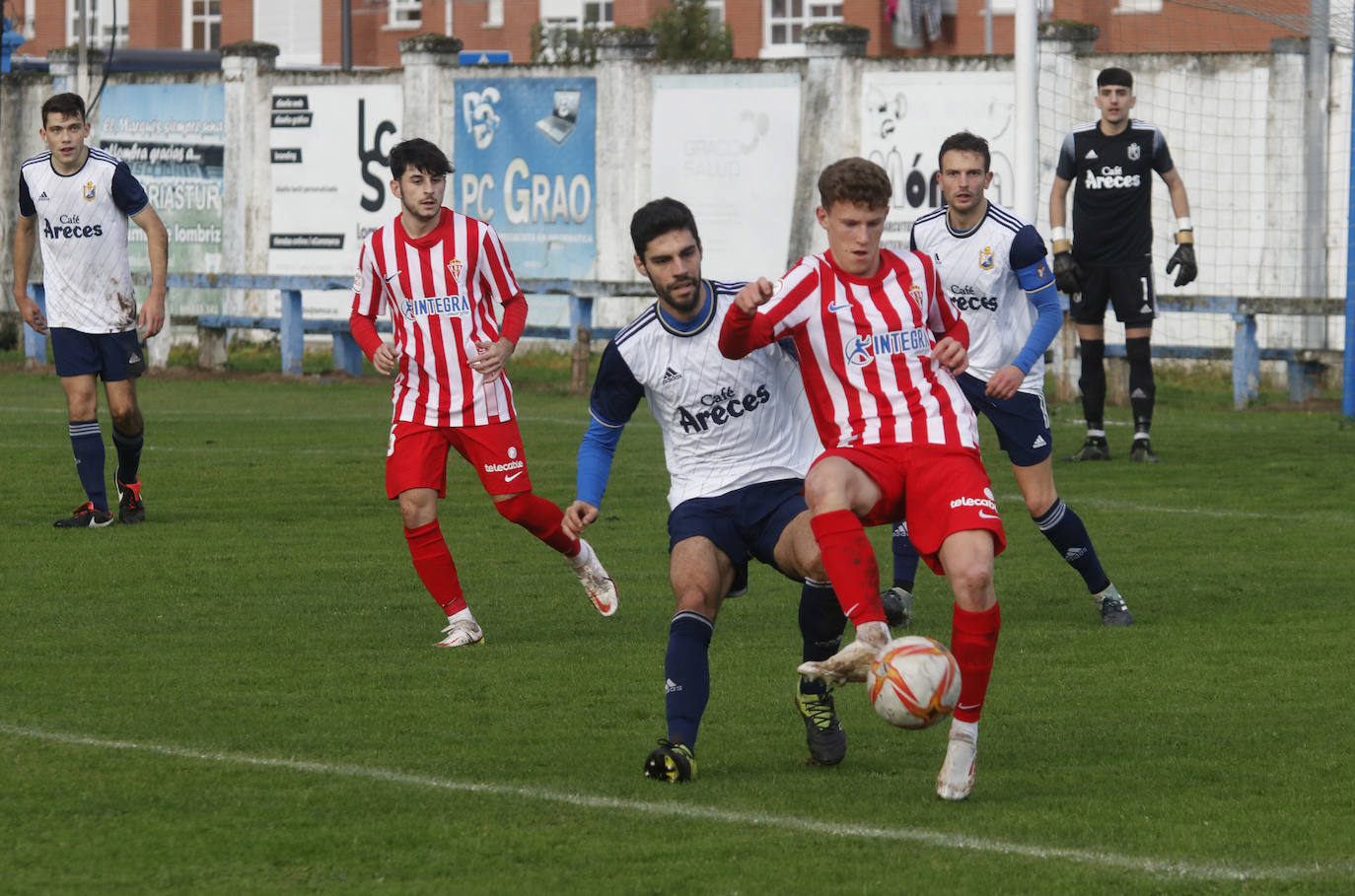 Fotos: Las mejores jugadas del Sporting B-Mosconia