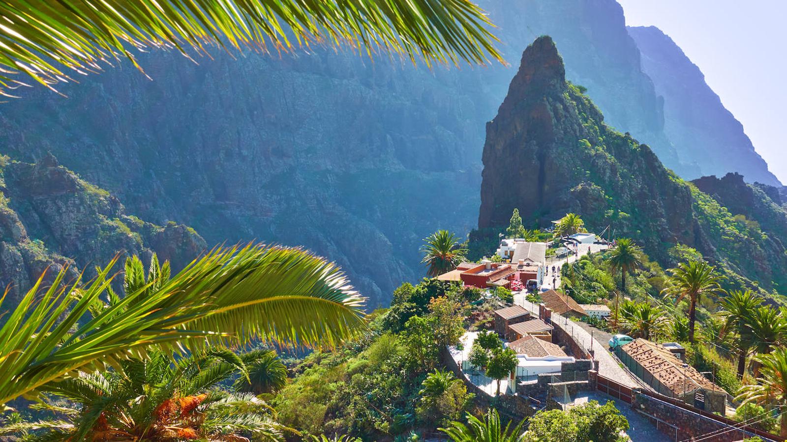 Pueblo de Masca (Santa Criz de Tenerife). 