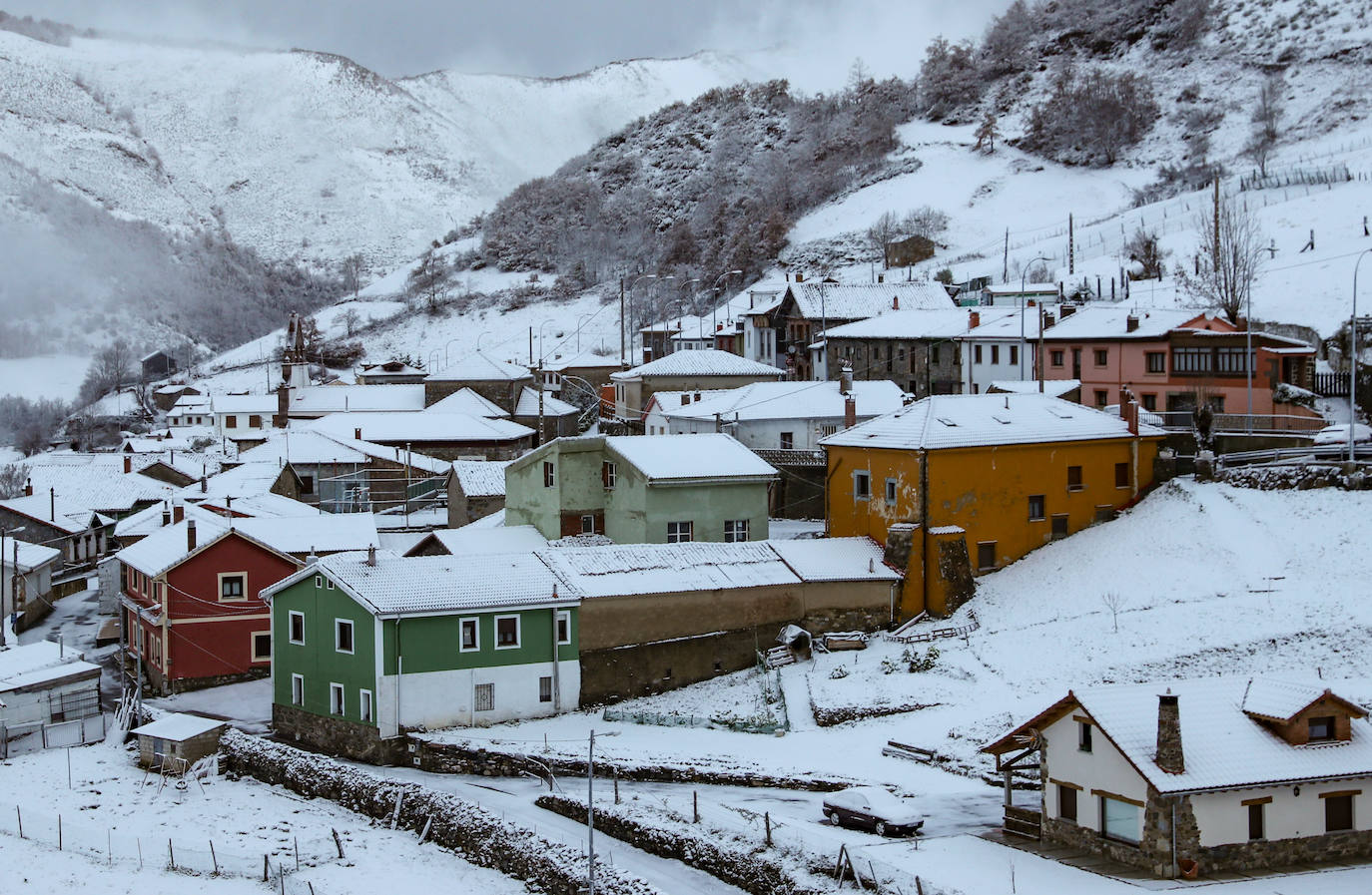  Pajares nevado el pasado día 8.