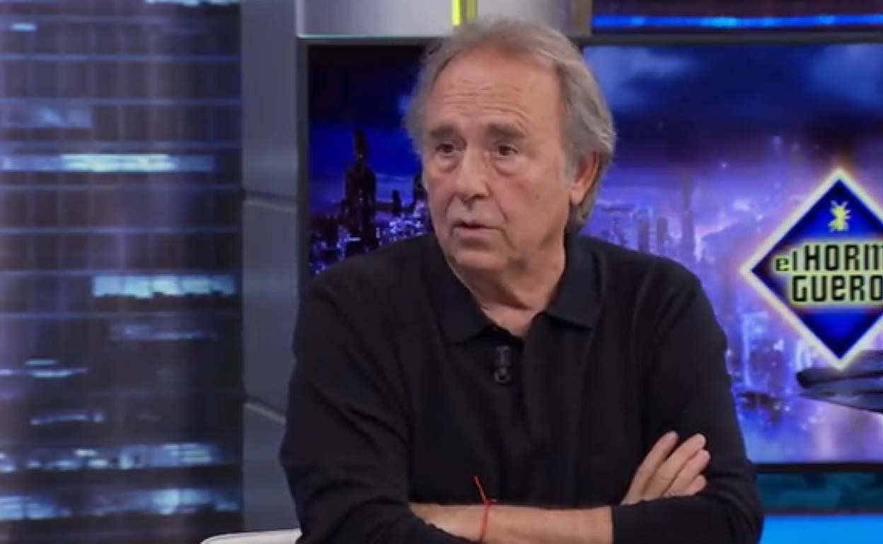 Joan Manuel Serrat, durante su entrevista en El Hormiguero