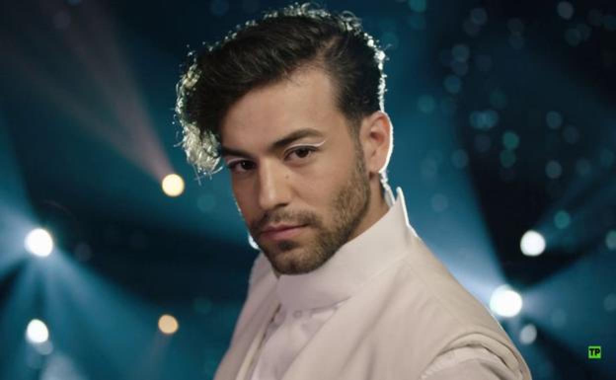 Agoney, en 'Tu cara me suena'.