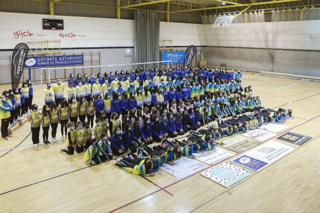 El Club Voleibol La Calzada cumple en este 2021 cuatro décadas desde su fundación.