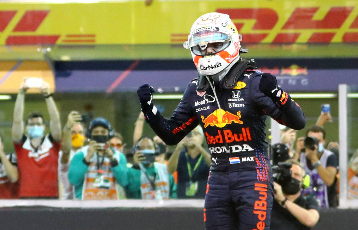 Fotos: La celebración del título de Verstappen, en imágenes