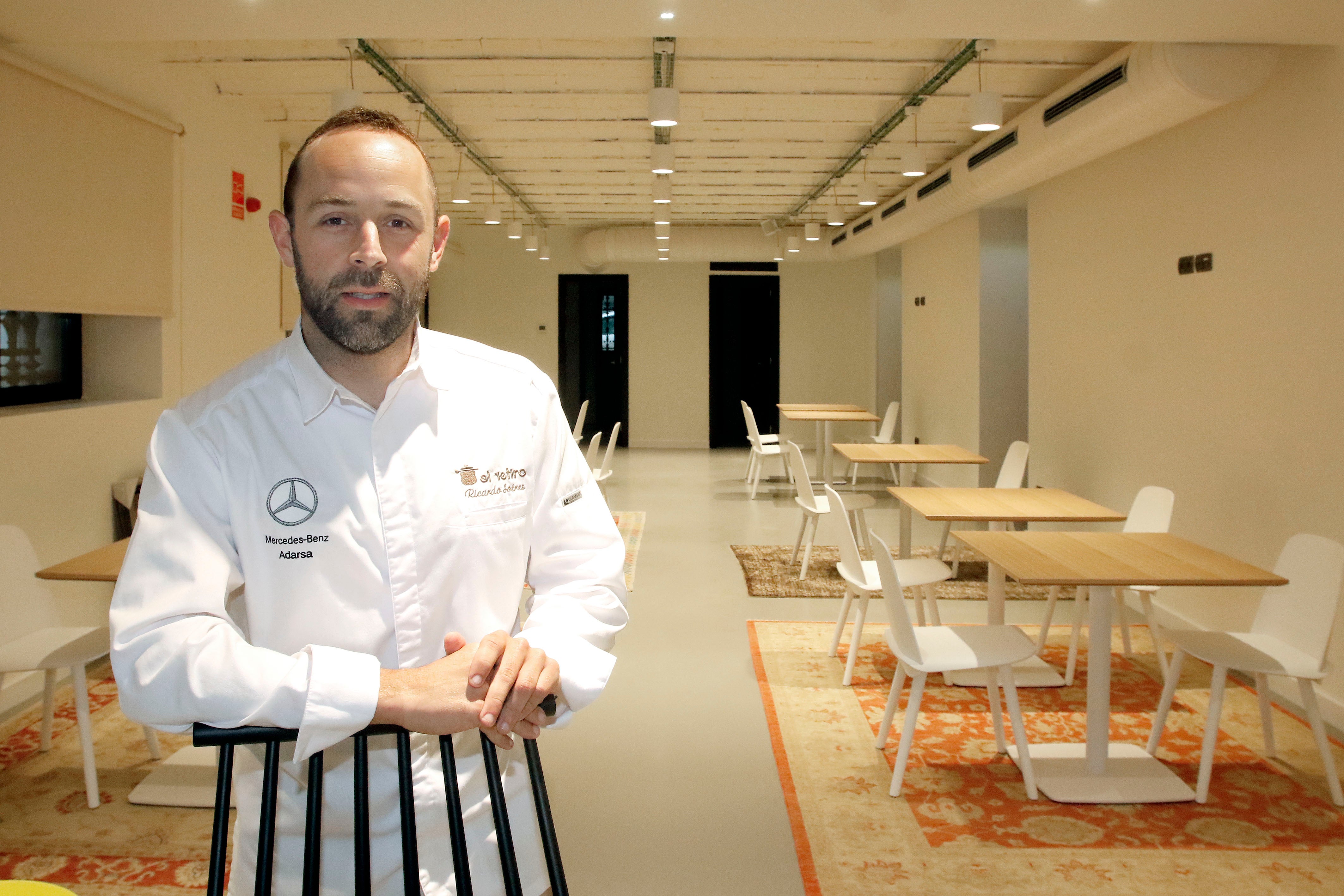 Ricardo González Sotres. El restaurante El Retiro (Pancar, Llanes) tiene una estrella Michelin.