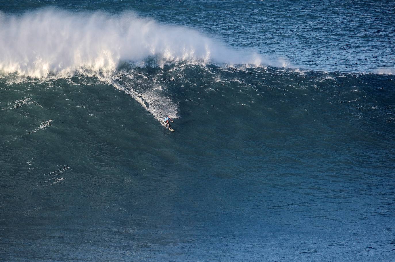 Fotos: El espectáculo de las olas de Nazaré