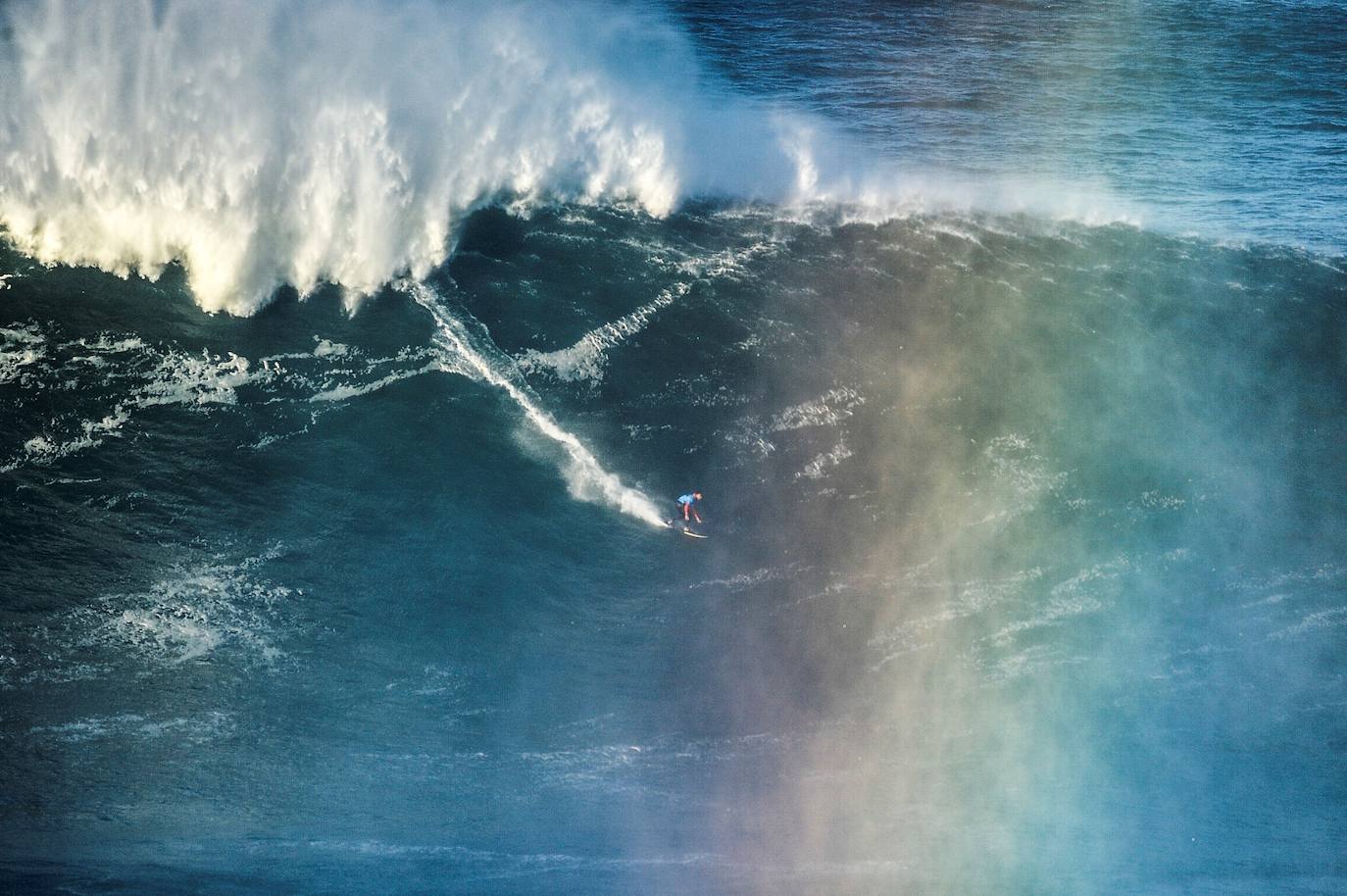 Fotos: El espectáculo de las olas de Nazaré