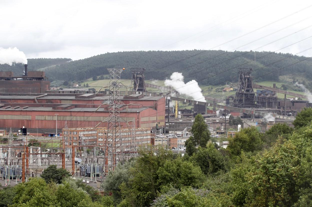 La planta asturiana de Arcelor de Gijón es de las instalaciones que más energía consume de Asturias. 