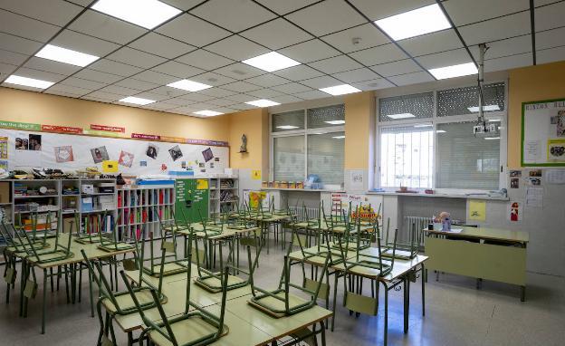 Los colegios asturianos viven su peor racha: más del doble de confinados y de aulas cerradas